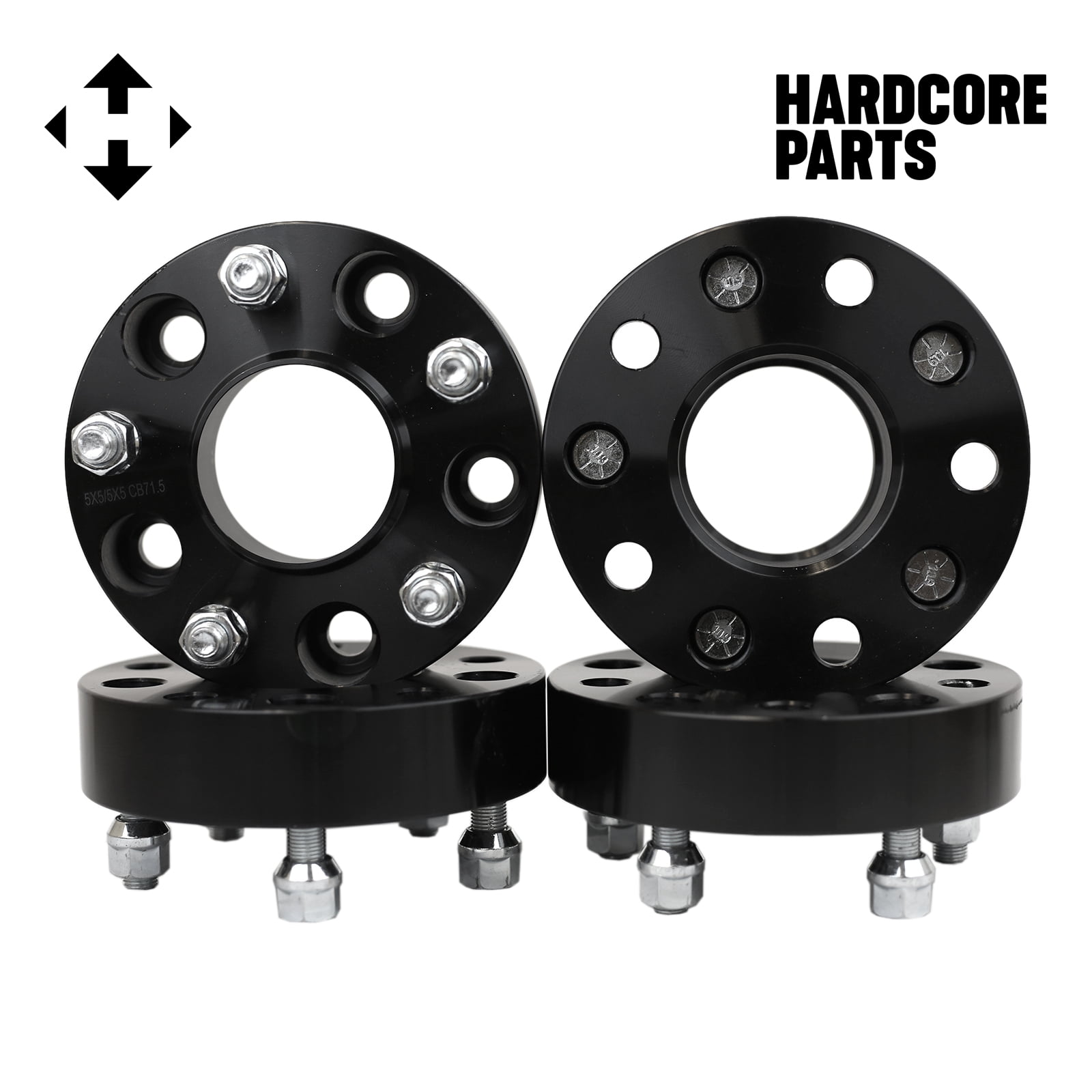 5x114.3 Hub Centric Wheel Spacers 18mm 63.4 Center Bore Ford 2