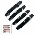 thumbnail image 6 of Gloss Black 4 DOOR HANDLE COVER For Chevy for Silverado 1500 2500 3500 2014-2018, 6 of 9