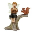 thumbnail image 3 of ACDANC Micro Landscape Ornament,Miniature Fairy Garden Statue,Squirrel Fairy Sculpture,Fairy Garden Accessory, 3 of 7