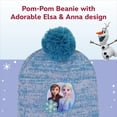 thumbnail image 3 of Set de gorro de invierno y guantes para niños Disney Frozen Elsa Anna, 3 of 6