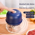 thumbnail image 2 of Garlic Mincer-2026 New Electric Garlic Chopper, Mini Portable Veggie Chopper USB Charging Wireless Food Processor for Ginger, Chili, Fruit, Meat,Small Vegetable Choppers for Kitchen, 2 of 10