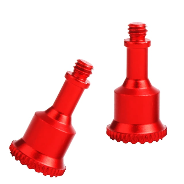 Cubierta de Aleación de Aluminio de Palanca de Videojuego Antideslizante de de para Controlador rojo Hugo Control remoto Stick Rocker