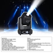 150W LED Moving Head Light Beam Spot Dj Dmx Stage Light Effect Light Disco Bar Wedding Club, 2Pcs, Black