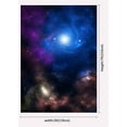 thumbnail image 2 of XDDJA Polyester Fabric Background 5x7ft Brilliant Galaxy Stars Photography Backdrop Photo Props, 2 of 2