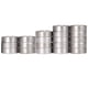 thumbnail image 1 of 20pcs Skateboard Bearings Cojinete De Ruedas En Línea Cojinete de material acero Al Carbono, 1 of 9