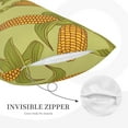 thumbnail image 5 of Daiia Corn Bedding Waterproof Pillow Protector Zippered Queen – Bed Bug Proof Pillow Encasement-20"x30", 5 of 9