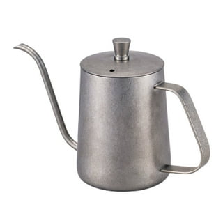 1L/1.2L Stainless Steel Gooseneck Long Narrow Spout Teapot Kettle