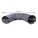 thumbnail image 3 of Túnel para gatos de carretera de 92 cm en forma de S, tubo de juego para gatos de 28 cm de diámetro, juguete de peluche plegable con colgantes para gatos de interior, conejos y cachorros, accesorios, 3 of 5