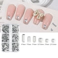 thumbnail image 4 of opvise 1 Box 6 Grids Nail Rhinestones Flat Bottom Nail Art Accessories 3D Nail Manicure Decorations for Nail Salon, 4 of 8