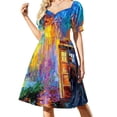 thumbnail image 2 of Dress Mysterious Man Place Elegant Dresses Summer Street Wear Casual Dress Pattern, 2 of 7