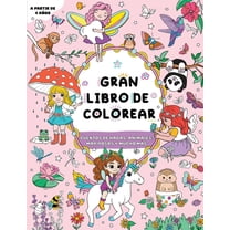 Gran libro de colorear para niñas: Cuentos de hadas, animales, mariposas y mucho más, (Paperback)