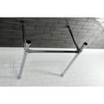 thumbnail image 3 of Kingston Brass VPB2818331 Stainless Steel Console Sink Legs in Polished Chrome, 3 of 7