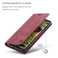 thumbnail image 6 of ELEHOLD for Google Pixel 6 2021 Wallet Case, Slim Luxury PU Leather Flip Cover RFID Blocking Card Slots Magnetic Closure Anti-Scratch Shockproof Case for Google Pixel 6 6.4 inch,Red, 6 of 10