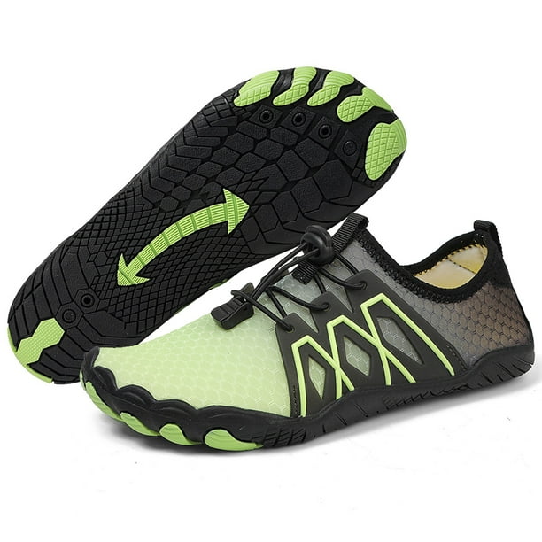 Zapatos Playa Descalzos Ligeros Transpirables para Hombres Mujeres Aqua