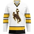 thumbnail image 2 of Men's GameDay Greats White Wyoming Cowboys Hockey Jersey, 2 of 4