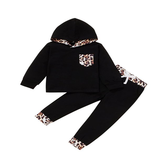 Baby Boys 2PCS Pants Sets Long Sleeve Round Neck Sweatshirt Tops Solid Color Pants Sets