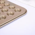 Ceramic Bakeware 48 Cavity Round Minimuffin Cupcake Baking Tray Steel