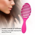 thumbnail image 5 of Cepillo desenredante con ventilación curva y cerdas de nailon que separa el cabello y elimina los enredos., 5 of 5