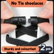 thumbnail image 2 of Nuevos cordones de zapatos con cierre a presión sin corbatas, cordones planos degradados, zapatillas con cordones elásticos, cordones para zapatos sin cordones para niños y adultos, accesorios para za, 2 of 4