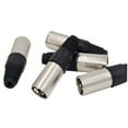 thumbnail image 5 of 20Pcs 3 Pin XLR Solder Type Connector 5 Male + 5 Female Plug Cable Connector Microphone Audio Socket, 5 of 5