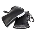 thumbnail image 1 of Manoplas para manillar de bicicleta, guantes impermeables para motocicleta, guantes térmicos de invierno a prueba de viento de PU para hombres y mujeres, 1 of 10