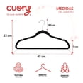 thumbnail image 2 of GANCHOS ADULTO CUOHGA3 CUORY 45CM LARGO 23CM ALTO CAJA 50PZ, 2 of 6