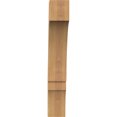 thumbnail image 2 of Ekena Millwork 3 1/2"W x 14"D x 22"H Balboa Smooth Knee Brace, Western Red Cedar, 2 of 13