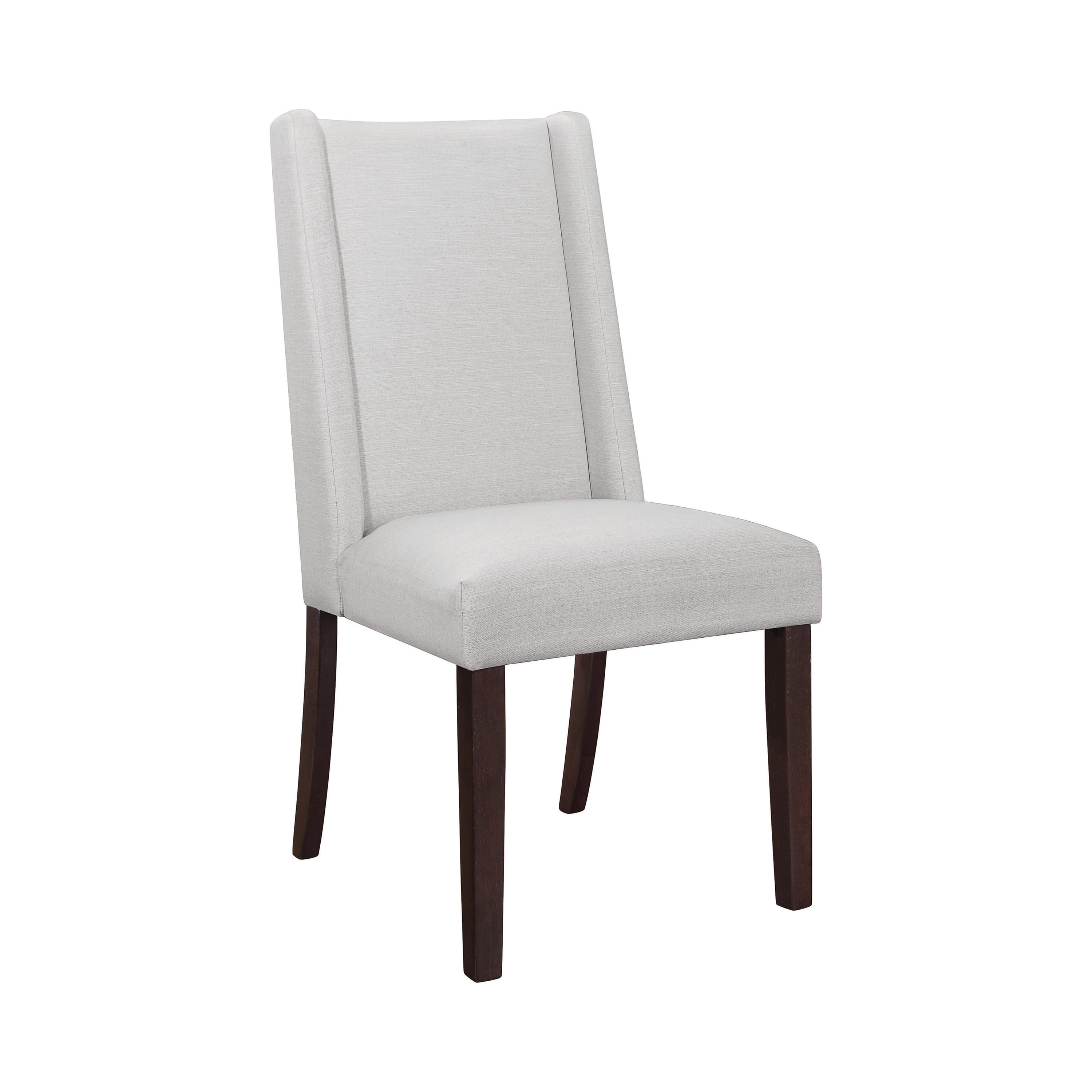Searcy Upholstered Parson Chairs Beige (Set of 2)
