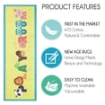 thumbnail image 4 of Sussex Home Low Pile Kids Rug for Playroom - Ultra-Thin Non-Slip Playroom Kids Runner Rug - Washable Cotton Educational Rug for Kids Room - 20 x 59 Inches, 4 of 8