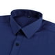 thumbnail image 4 of pstuiky camisa de manga larga para hombre, Camisa de negocios tipo cárdigan con cuello vuelto liso a la moda para hombre salir tops xxl, 4 of 8