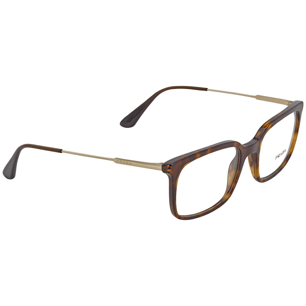 Gespierd contant geld discretie Prada Men's Tortoise Square Eyeglass Frames PR16UV2AU1O153 - Walmart.com