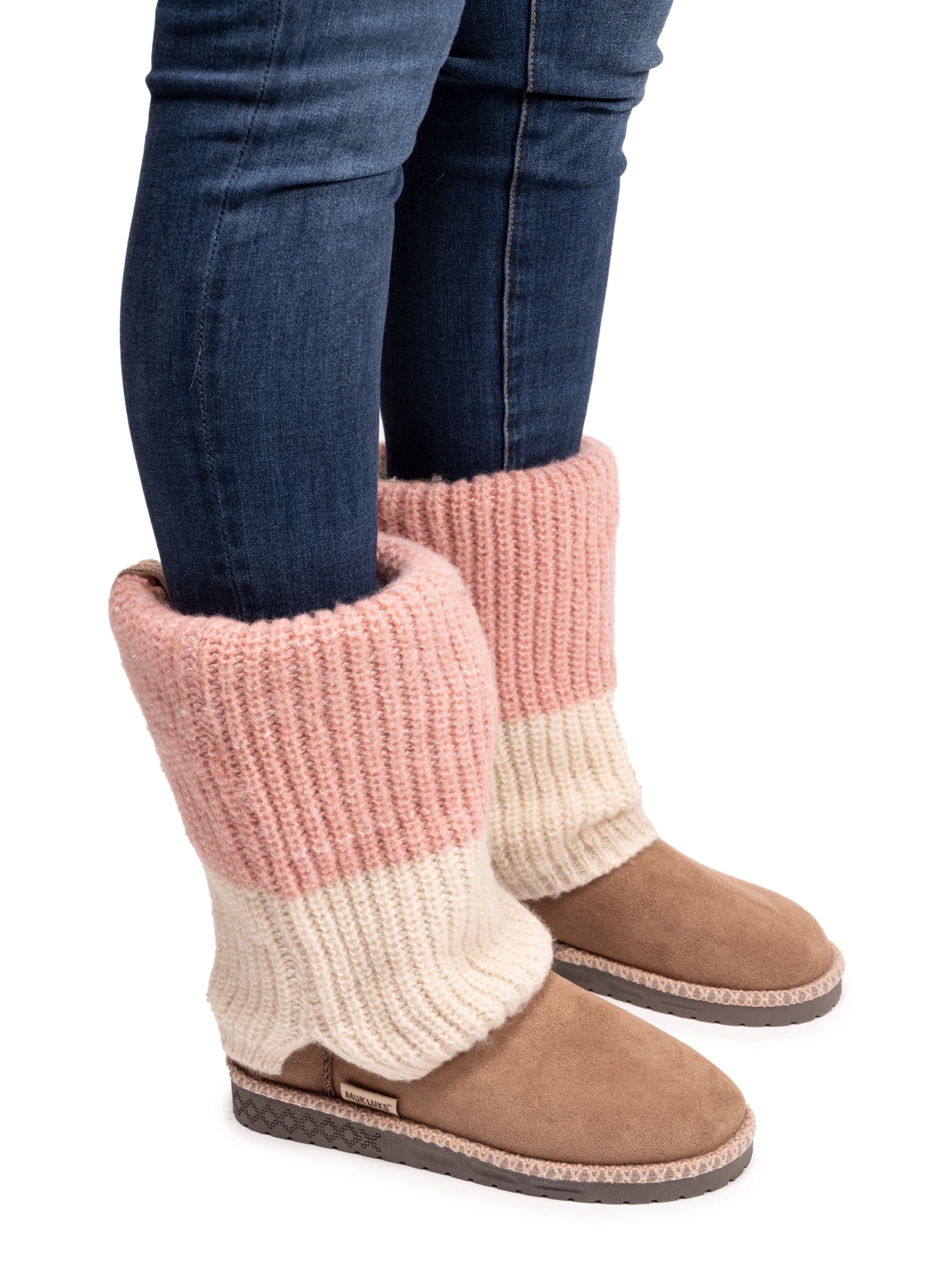 MUK LUKS Women's Jackie Boot, Wide Width Available