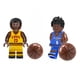 thumbnail image 2 of Colección de 9 Minifiguras de Baloncesto – Figuras de Estrellas del Deporte, Juguetes de Bloques de Construcción DIY para Regalo, 2 of 10