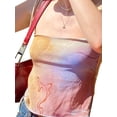 thumbnail image 3 of Coduop Women's Cami Crop Tops Spaghetti Strap Sleeveless Backless Tie-Dye Print Camisole Tank Tops, 3 of 6