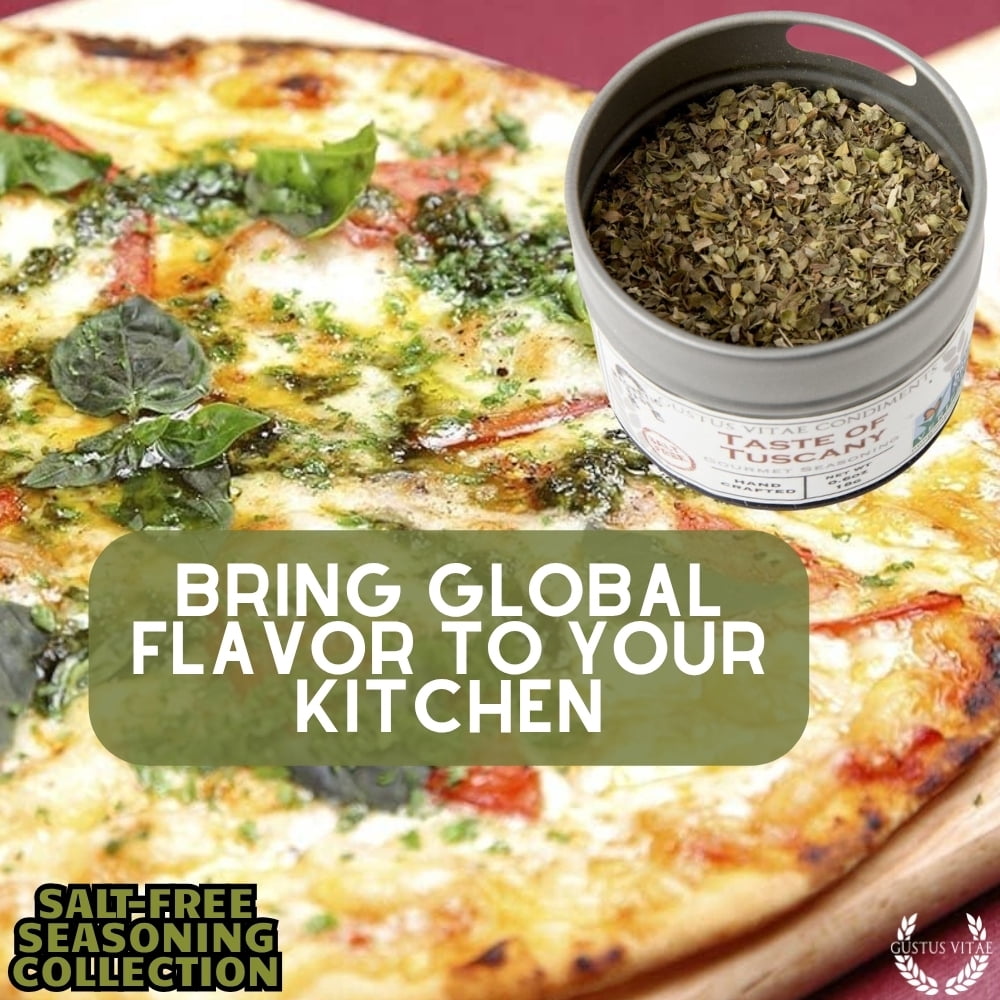 Salt-Free Seasoning Gift Collection - 6 Tins  | Gustus Vitae