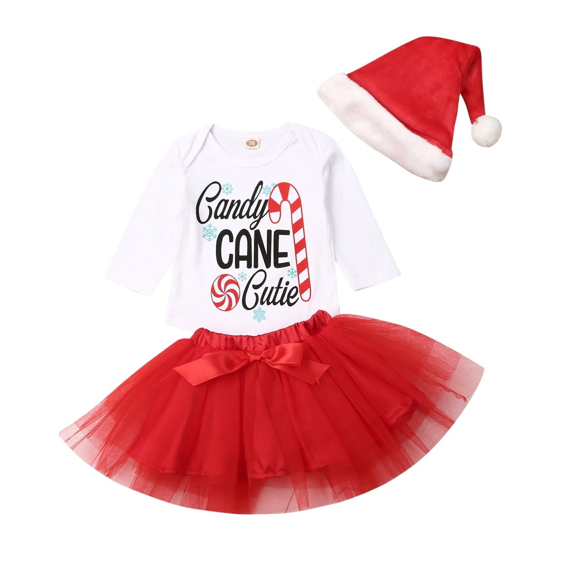 Baby Romper Girls Christmas Clothes Outfits Xmas Outfit Dress Newborn Bodysuit