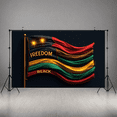 thumbnail image 6 of Bold Colors Freedom Banner African Pride Inspirational Flag for Cultural Events Community Gathering Cultural Celebration, 6 of 7