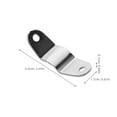 thumbnail image 3 of Miangastore Drum Replacement Parts 10Pcs Silver Iron For Drummers Transport, 3 of 8