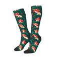 thumbnail image 2 of Bingfone Compression Socks for Women and Men Long Socks for Running Athletic Cycling Nurse-Mushroom House, 2 of 8