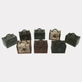 thumbnail image 1 of Lot de 8 Mini-Trésors Multicolores avec Poignée en Bois pour Rangement Décoratif, 1 of 1