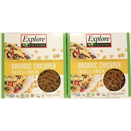lbs chickpea fusilli cuisine protein pasta organic pack explore