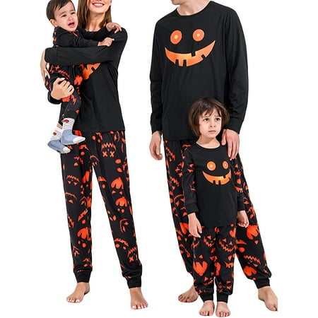 

DanceeMangoos Family Matching Halloween Pajamas Women s Onesies Pajamas Holiday Loungewear PJs Set for Men Kids Toddler Baby