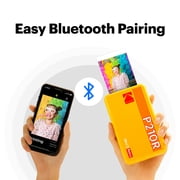 KODAK Mini 2 Retro Bluetooth Portable Photo Printer (2.1x3.4 inches) + 38 Sheets Bundle, Yellow