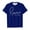 Dark Blue, variant on Tiijoy Toddler Girls Casual Short Sleeve T Shirt Letter Print Crew Neck T Shirt, Sizes 3-4T