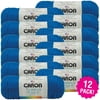 Caron Simply Soft Solids Yarn - Royal Blue, Multipack of 12