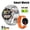 Orange, variant on Smart Watch for Men with LED Flashlight Rugged Smartwatch 530mAh Battery Outdoor Smartwatch 100+ Sports Fitness Tracker with Make Call for iOS Android