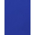 thumbnail image 5 of DARING DIVA Women's Elegant Side Tie Wrap Cap Sleeve Blouses XS Royal Blue, 5 of 6