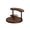 🔥 Brown_Hot#429, variant on Wood Makeup Organizer Stand with 2 Tier Round Wooden Storage Rack for Perfume, Cosmetics, Bathroom Counter, Vanity or Desk