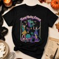 thumbnail image 6 of Retro Witch Baking Graphic T-Shirt, Unisex Classic Fit Halloween Tee, 6 of 9