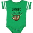 thumbnail image 3 of Inktastic Gramps Loves Me Cute Sloth and Baby Boys or Girls Baby Bodysuit, 3 of 5